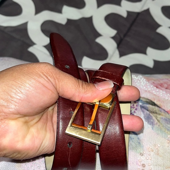 VINTAGE YSL WOMENS BELT SZ 36/90 FITS SZ 10/12 - Picture 6 of 9